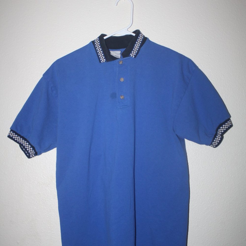 Unbranded Checkered Polo Tee